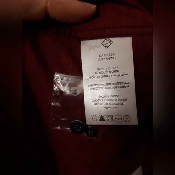 Point Zero Urban Collection Semi-Fitted Collared Shirt Size L - Picture 7 of 8